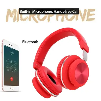 Triukšmo Panaikinimo Stereo Ausinės Bluetooth Ausinių Muzikos laisvų Rankų įranga Parama TF Kortelę su Mic, skirtų 
