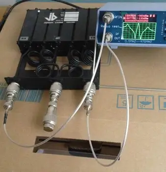U/V UHF VHF dviejų dažnių Spektro Analizatorius Paprasta spektro analizatorius su w/Sekimo Šaltinis 136-173MHz / 400-470MHz
