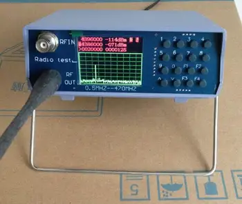 U/V UHF VHF dviejų dažnių Spektro Analizatorius Paprasta spektro analizatorius su w/Sekimo Šaltinis 136-173MHz / 400-470MHz