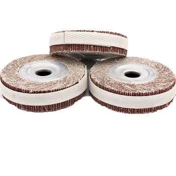 URANN 4 colių 100x16mm Šlifavimo švitriniu popieriumi Atvartu Poliravimo Diskai Šlifavimo Disko Krašteliu Varantys Šlifavimo Audinio Varantys Metalo, Medienos Poliravimas