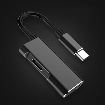 USB Tipo C iki 3,5 MM Konverteris Ausinės Garso Kabelį, Tipas C iki 3,5 Adapterio Kabeliu, skirta 