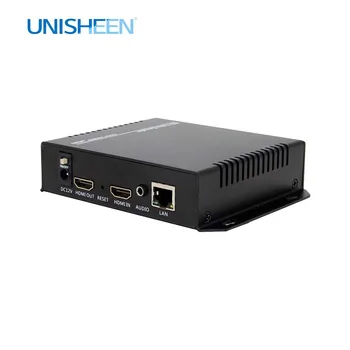 Unisheen SRT RTSP RTMPS UDP ONVIF 1080p H. 265 H. 264 IPTV Video Encoder HDMI Linijos Nulio-Vvg 