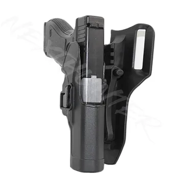 Universalus Diržo Kilpos Adapteris Irklas Platforma pistoletas Pistoletas, Dėklas Glock 17 19 26 31 QLS Dėklas Greitai Nuimti