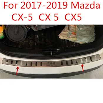 Už 2017-2020 Mazda Cx-5 Cx 5 Cx5 Aukštos Kokybės Nerūdijančio Plieno Galinės Palangės Skydelis,galinis Bamperis Raštas Palangės ,Automobilio Stiliaus