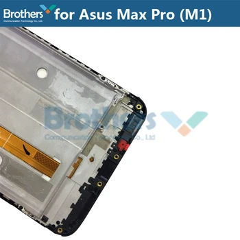 Už Asus ZenFone Max Pro M1 ZB601KL ZB602KL LCD Ekranas Su Rėmu Jutiklinis Ekranas skaitmeninis keitiklis skirtas ASUS ZB602KL LCD Asamblėjos Ekranas