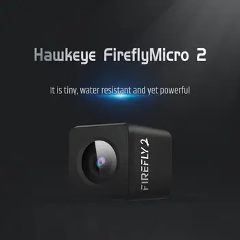 Už Firefly Mikro Kamera 2 160 Laipsnių 2.5 K HD Įrašymo FPV Veiksmų Kamera, Built-in Battery Low Latency RC Nepilotuojamų Automobilių Lėktuvas