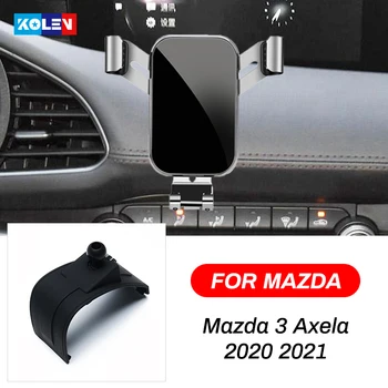 Už Mazda 3 Axela 2020 2021 Automobilio, Mobiliojo Telefono Laikiklis Savaiminis Oro Angos Stovi Išmaniųjų Telefonų Specialių Mount Support Navigacijos Laikiklis