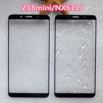 Už Nubija Z18 Mini NX611J Touch Panel Ekrano skaitmeninis keitiklis Stiklo Jutiklis Touch Panel Be Flex Raštas Oleophobic Danga