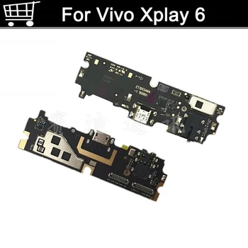 Už Vivo Xplay 6 USB Įkrovimo Dokas Įkroviklis Valdyba & Mikrofonas, Ausinių Lizdas, Skirtas Vivo Xplay6 telefono Usb Valdybos Ausinės