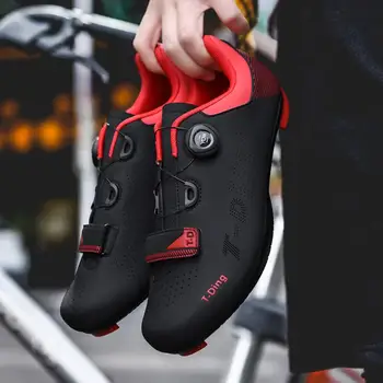 Užjūrio karšto pardavimo vyriški profesionalūs kalnų dviračiais batus neslidžiais dezodorantas moterų savaiminio fiksavimo kelių dviračių lenktynių batai