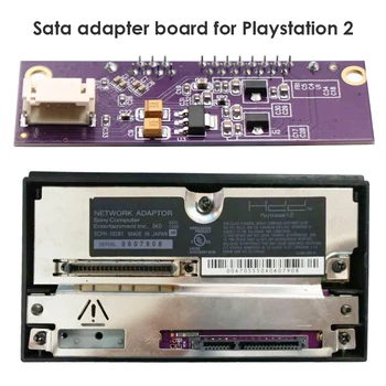 VKTECH SATA Adapteris Atnaujinti Valdybos SONY Playstation 2 PS2 IDE Originalus Tinklo Adapteris
