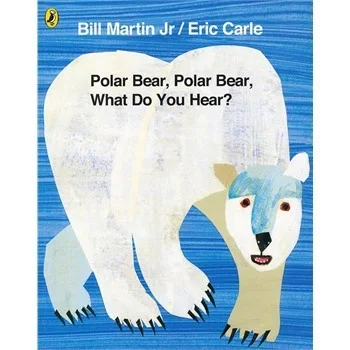 Vaikai Dovanų švietimo vaikus anglų paveikslėlį knyga kūdikių Eric Carle: Polar Bear, Polar