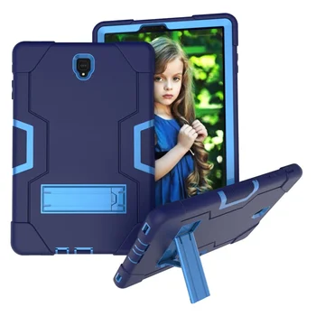 Vaikai Hibridas atsparus smūgiams sunku Šarvai Case For Samsung Galaxy Tab S4 10.5 SM-T830 T835 T837 Padengti Tab S4 10.5 T830 atveju +FilmPen