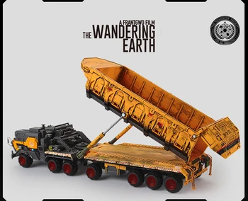 Vaikscioja Žemės Savivartis Sunkvežimis Modelis 1：144 Diecast Metal Automobilių Modeliai Didelis Modeliavimas Vežėjas Modelis Lydinio Sunkvežimių Modelio Automobilių Žaislai