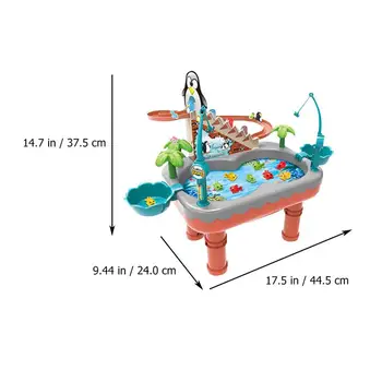 Vaikų Magnetinio Žvejybos Žaislas Tėvų-vaikų interaktyvių mokomųjų Žaislų Elektros Pingvinas Laiptų Alpinistinės Berniukams, Mergaitėms dovanų