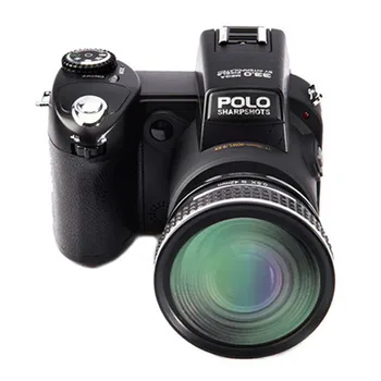 Vaizdo Kamera HD POLO D7200 Skaitmeninis Fotoaparatas 33Million Taškų Automatinio Fokusavimo Profesionalus SLR Fotoaparatas 24X Optinis Priartinimas Tris Objektyvas