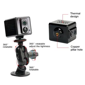 Vaizdo Stebėjimo, Ip Kamera, Wifi Bevielis Mini 1080p HD Judesio Aptikimo Ilgai veikiant Budėjimo režimu, Namų Apsaugos Kamera, infraraudonųjų SPINDULIŲ Naktinio Matymo Kamera
