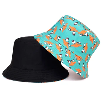 Vasarą, Lauke, Saulės, skrybėlę Žvejys Skrybėlę Moterų Animacinių filmų Sesame Street kibirą skrybėlės Unisex Grįžtamasis panamos Skrybėlės Hip-Hop Žvejybos Kepurės