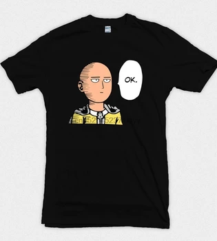 Vienas Smūgis Man Juokinga Manga Anime Super Herojus Saitama Oppai T-shirt