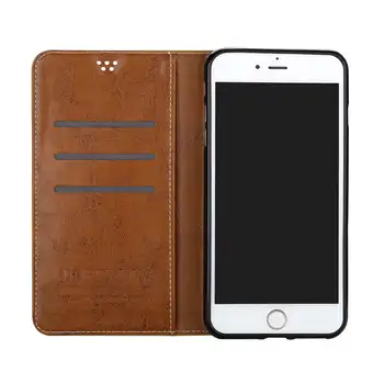 Vienas plius vienas 1+ kortelės laikiklio dangtelį atveju Oneplus vienas A0001 odinis telefono dėklas ultra plonas piniginės flip cover