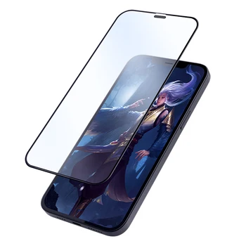 Visiškai Padengti Grūdinto Stiklo iPhone 12 Screen Protector, Stiklo, Minkštas Kraštas 