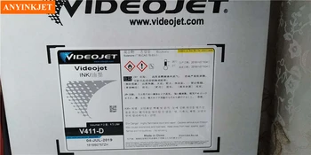 Visiškai naujas originalus Videojet V411 rašalo V411-D rašalo(su cartirdge+dažai+chip)