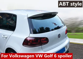Volkswagen Golf 6 MK6 Sedanas Spoileris ABT stiliaus galinis stogo aptakas ABS medžiagos, Grunto ir dažų spalva 2009-m.
