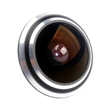 Vsightcam 1/3 2MP, 3MP Panoraminis 180 Laipsnių HD Durys Akių Stebėjimo Kameros Lęšis 1.78 mm Plataus Kampo Fisheye Fotoaparato Objektyvą CCTV Lens