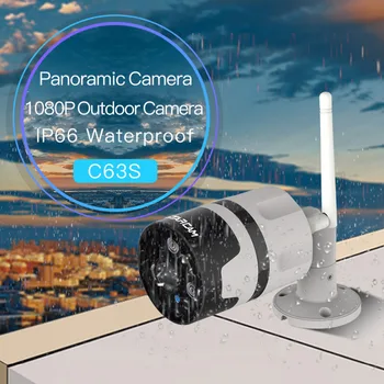 Vstarcam 1080P IP Kameros 180 laipsnių Lauko Kamera, Wifi IP66 atsparus Vandeniui Judesio Aptikimo Naktinio Matymo Panoraminis Bullet Fotoaparatas