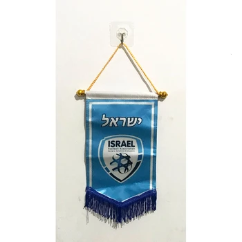 Vėliava Izraelio Nacionalinė Futbolo 30cm*20cm Dydžio Dvigubus Šonus, Kalėdų dekoracijos Kabo Vėliavos Banner Dovanos