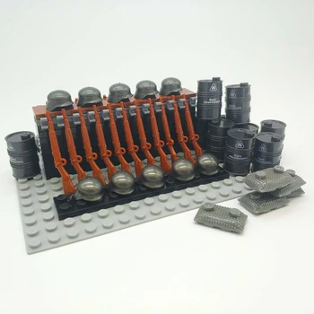 WW2 Karinės Kareiviai, Šautuvas Ginklų Blokai Armijos Veiksmų Skaičiai Ginklą Modelis Priedai Blokai Žaislas
