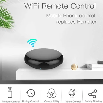 WiFi IR Kontrolės Centru Smart Home Infraraudonųjų spindulių Belaidis Nuotolinio Valdymo Per 