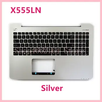 X555LN Už ASUS X555LN X555L F555L K555L Y583L R556L VM590L VM501L W519L A555L Dvikalbiai nešiojamojo kompiuterio klaviatūra rėmas C atveju išorės