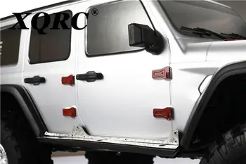 XQRC Metalo gaubtu vyrių 1 / 10 RC automobilių vikšriniai centrinis centrinis axx10iii Jeep herdsman atnaujinti dalis