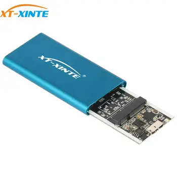 XT-XINTE Išorės Talpyklos Kietąjį Diską mSATA Mini USB 3.0 HDD Kietojo Disko Adapteris Atveju mSATA SSD Atveju Langelis