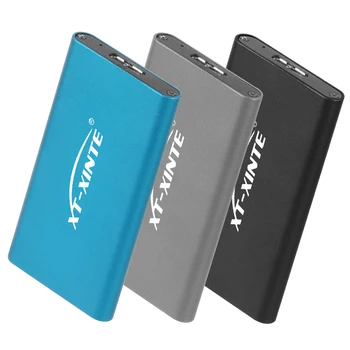 XT-XINTE Išorės Talpyklos Kietąjį Diską mSATA Mini USB 3.0 HDD Kietojo Disko Adapteris Atveju mSATA SSD Atveju Langelis