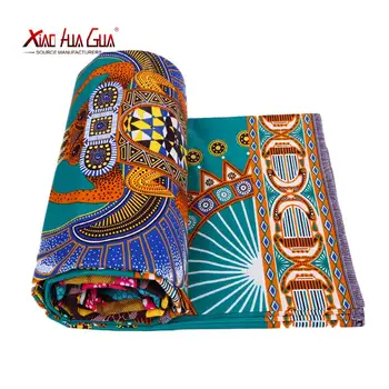 Xiaohuagua Prekės Afrikos Audinys, Aukštos Kokybės Medvilnės Plius Batikos Dizaineriai Ankara Etninės Modelio Siuvimo Vestuvių Drabužius 24FS1106