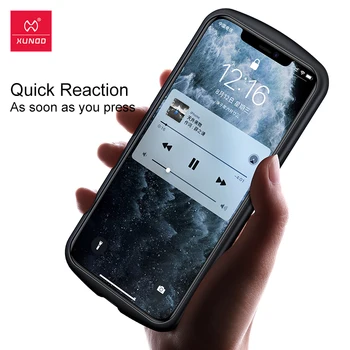 Xundd Telefono dėklas Skirtas iPhone 12 Pro Max Atveju, atsparus smūgiams Telefono Dangtelis Skaidrus oro Pagalvė Telefono dėklas Skirtas iPhone 12 Pro Max 6.7 Dangtis
