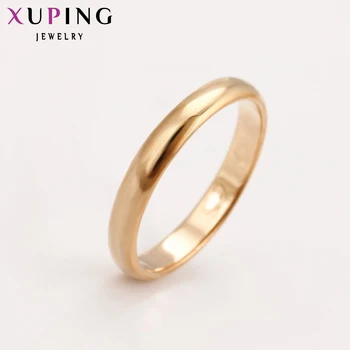 Xuping Prabangus Žiedas Populiarus Dizainas Žavesio Stiliaus Žiedas Papuošalai Moterims, Aukso Spalvos, Padengtą Kalėdų Papuošalai 10938