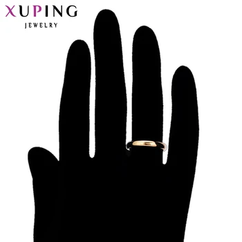 Xuping Prabangus Žiedas Populiarus Dizainas Žavesio Stiliaus Žiedas Papuošalai Moterims, Aukso Spalvos, Padengtą Kalėdų Papuošalai 10938
