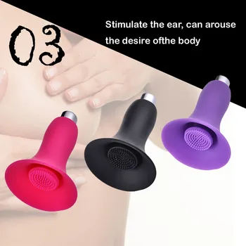 YUECHAO Spenelių Gyvis Silikono Vibratorius krūtys Siurblys Sekso Žaislas, skirtas Moters Clit Siurblys Erotika Suaugusiems Sexshop