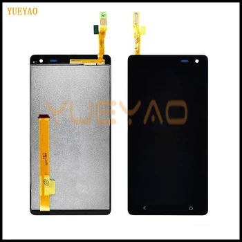 YUEYAO LCD Ekranas HTC Desire 600 Visą Jutiklinio Ekrano Skydelis skaitmeninis keitiklis Daviklis Stiklas+LCD Ekranas Modulio Surinkimo