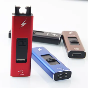 Yooap USB-Lengvesni už Cigarečių Metalo Lanko Vėjo Saugus ir Patvarus Elektros Lengvesni Kūrybos U-disko Formos 2019 Dalykėlių Vyrams