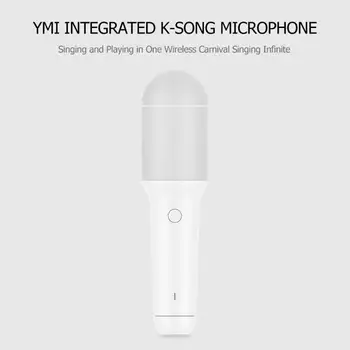 Youpin YMI Bluetooth integruotas, karaoke mikrofonas Bevielis įrašymo Tinkamos Rankinės Tipo C Mic, šeimos susibūrimai