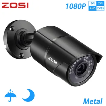 ZOSI 1080P CVBS HAINAUT TVI CVI Vaizdo Stebėjimo Kamera HD 2.0 MP Neperpučiamas 100ft Dieną Naktį Namo CCTV Saugumo Kameros