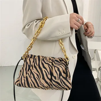 Zebra Modelis Mažų Pečių Krepšiai Moterų 2020 Laisvalaikio Rankinės ir Piniginės 