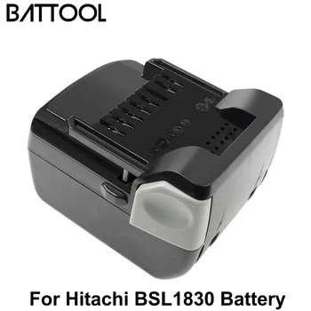 Įkrovimo 4000mAh 6000mAh 18V Ličio Li-ion Baterija Hitachi 18V Akumuliatorius Pakeisti BSL1830 BSL1815X 330067 330068 330139