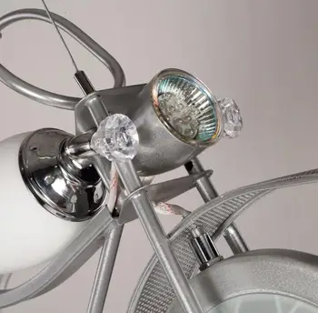 Šiuolaikinio Motociklo Stiklas, Pakabukas, Šviesos, Vaikams,vaikams, Cartoon Geležies Šviesos Šviestuvas šviestuvas