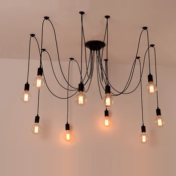 Šiuolaikinių LED Sieniniai šviestuvai Voras Pramoniniai priedai veltiniams, vilna Lempa Vintage Retro Kabinti Lempas Gyvenimo Kambario, Miegamasis 