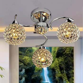 Šiuolaikinės kristalų liustra kambarį žibintai LED restoranas šviestuvai turas kūrybos miegamasis žibintai paprastu būdu žibintai